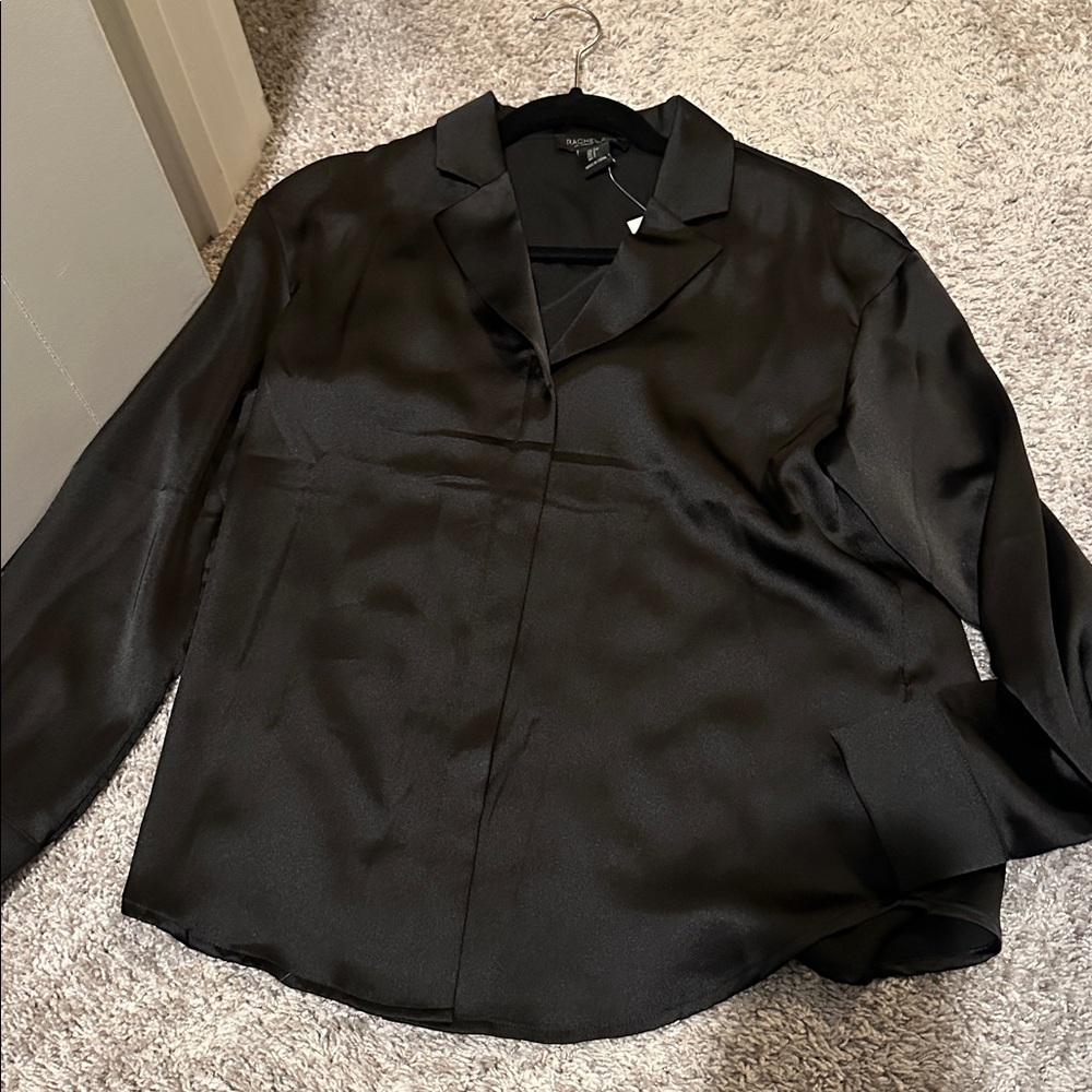 Rachel Zoe Elegant Black Blouse